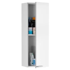Columna de baño Koncept 1 puerta blanco 85x30x25 cm