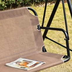 Columpio de jardín Outsunny 2 plazas 172x110x155 cm