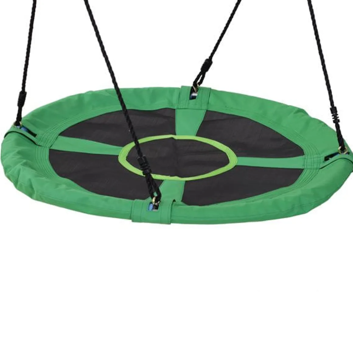 Columpio nido infantil Homcom redondo +3A Ø100x4,5 cm