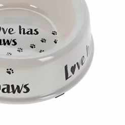 Comedero para mascotas antideslizante Ø25x8 cm