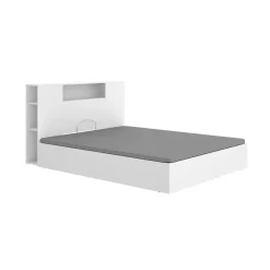 Composición de dormitorio Pack Ten cabecero con canapé abatible blanco 95,5x157,2x213,4 cm