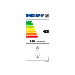 Congelador vertical Infiniton CV-1HE85 No Frost Metal Technology 274L E inox 185,5 cm