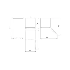 Congelador vertical Svan SCV85502E 60L cíclico E blanco 84,5 cm
