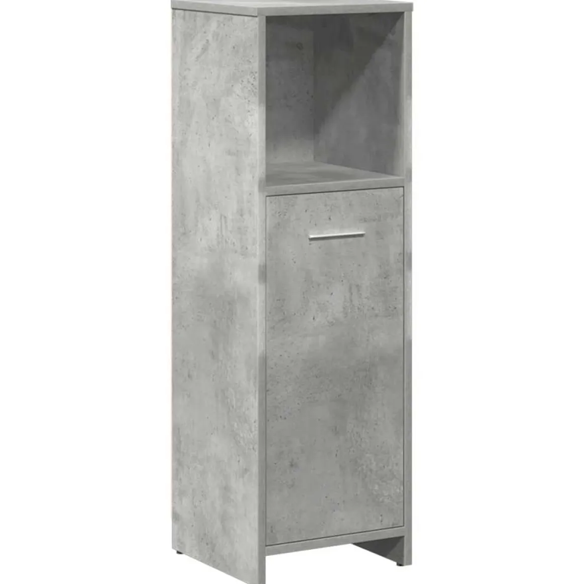 Conjunto de baño Gales mueble de lavabo + espejo + armario gris