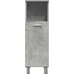 Conjunto de baño Irlanda mueble de lavabo + espejo + armario gris