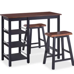 Conjunto de cocina Leia 1 mesa alta + 2 taburetes