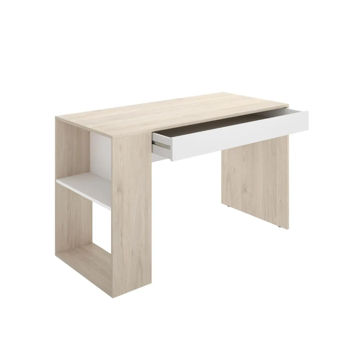 Conjunto de dormitorio Top Pack 2 cama + mesita + escritorio + armario