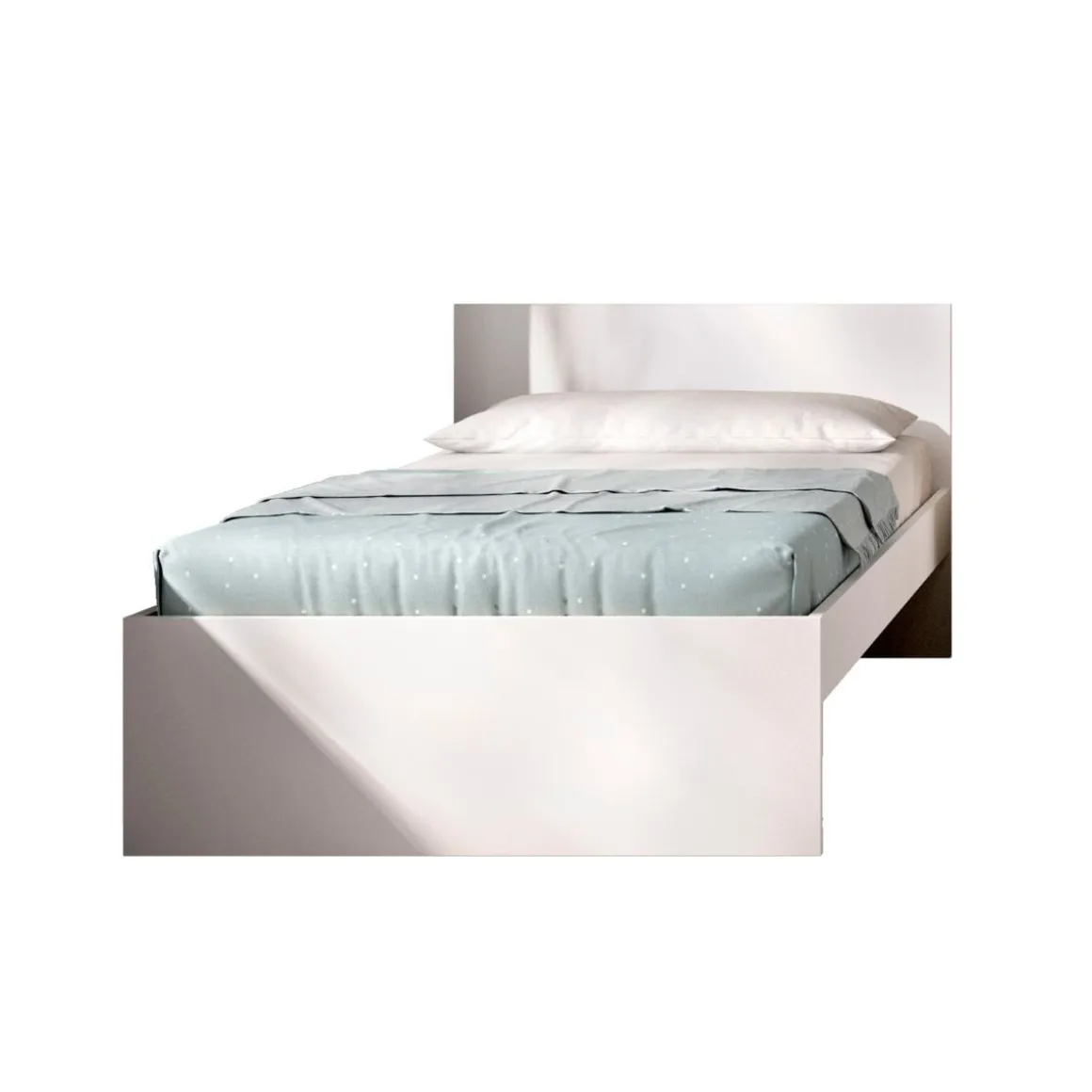 Conjunto de dormitorio Top Pack 2 cama + mesita + escritorio + armario