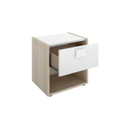 Conjunto de dormitorio Top Pack 2 cama + mesita + escritorio + armario