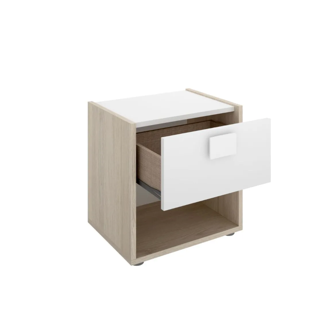 Conjunto de dormitorio Top Pack 2 cama + mesita + escritorio + armario