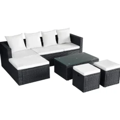 Conjunto de exterior Delmont 4 piezas