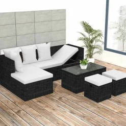 Conjunto de exterior Delmont 4 piezas
