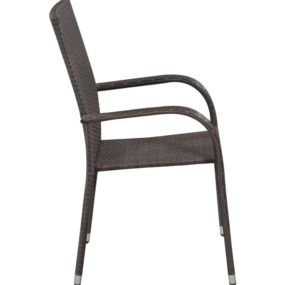 Conjunto de jardín 1 mesa + 4 sillas de ratán