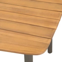 Conjunto de jardín 1 mesa + 4 sillas de ratán