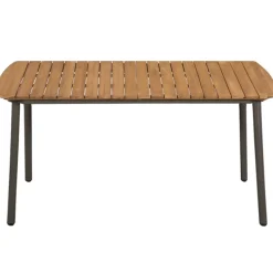 Conjunto de jardín 1 mesa + 4 sillas de ratán