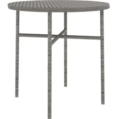 Conjunto de jardín 1 mesa redonda + 2 sillones