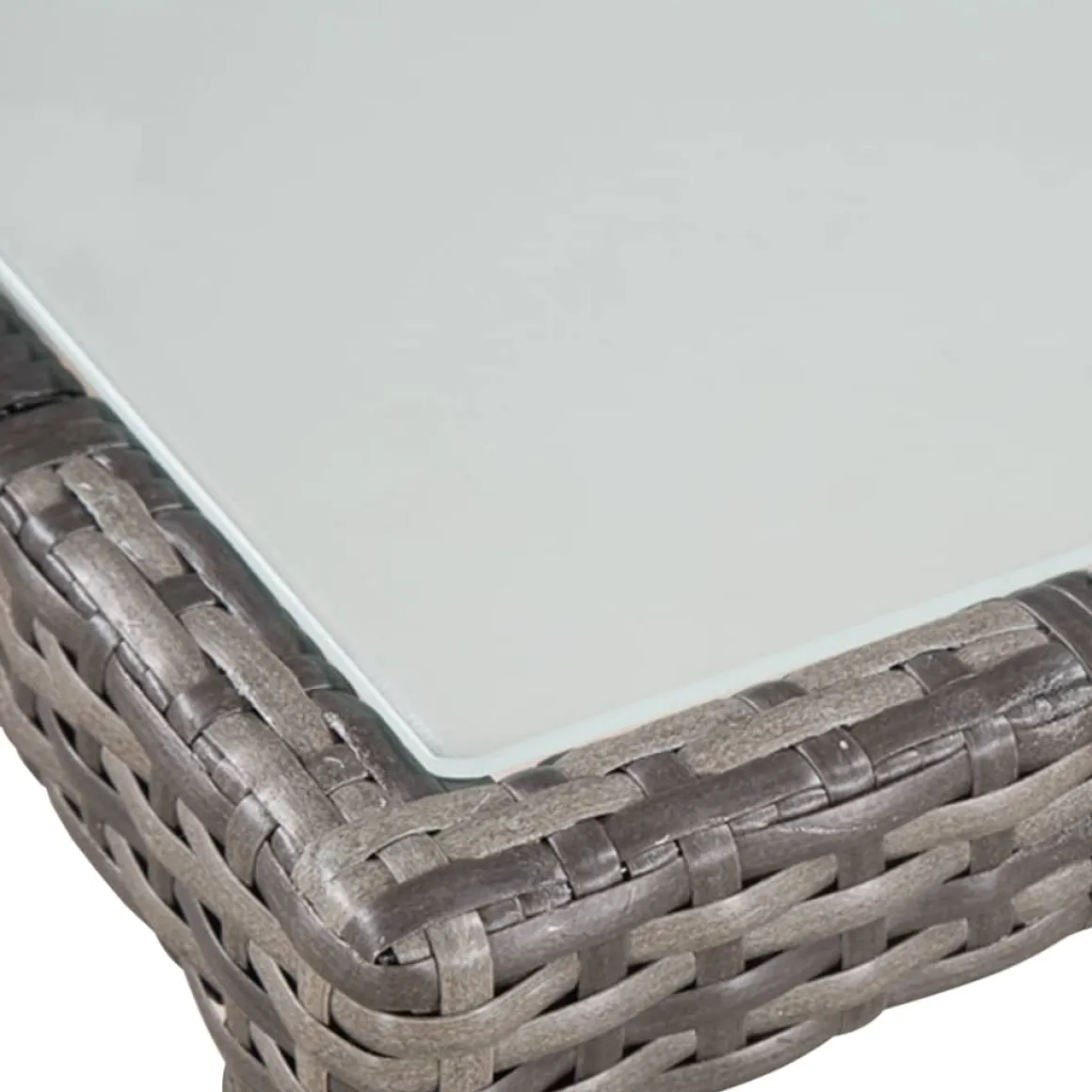 Conjunto de jardín 5 piezas Dalia gris