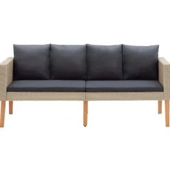 Conjunto de jardín 2 sofás+2 sillones+1 mesa