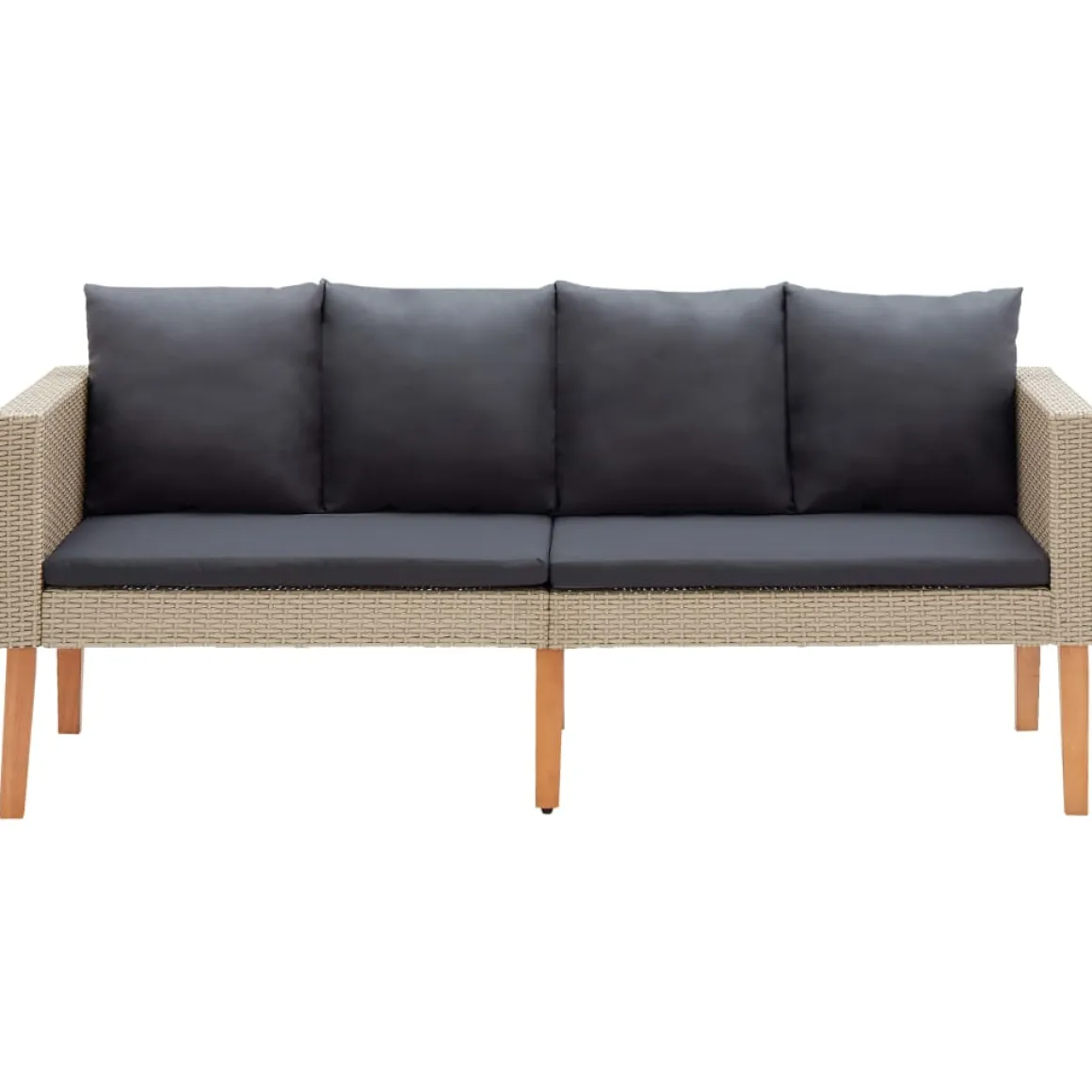 Conjunto de jardín 2 sofás+2 sillones+1 mesa