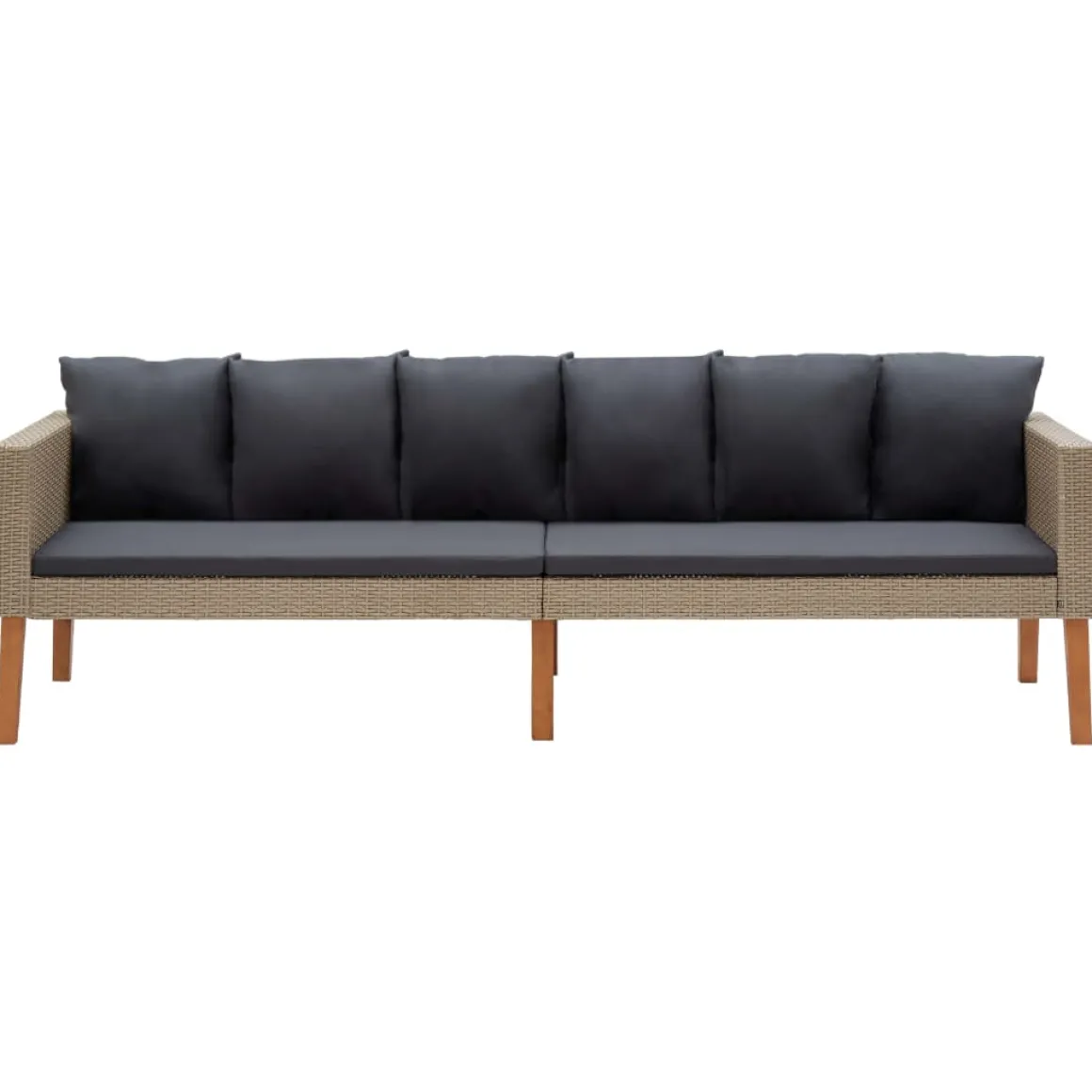 Conjunto de jardín 2 sofás+2 sillones+1 mesa
