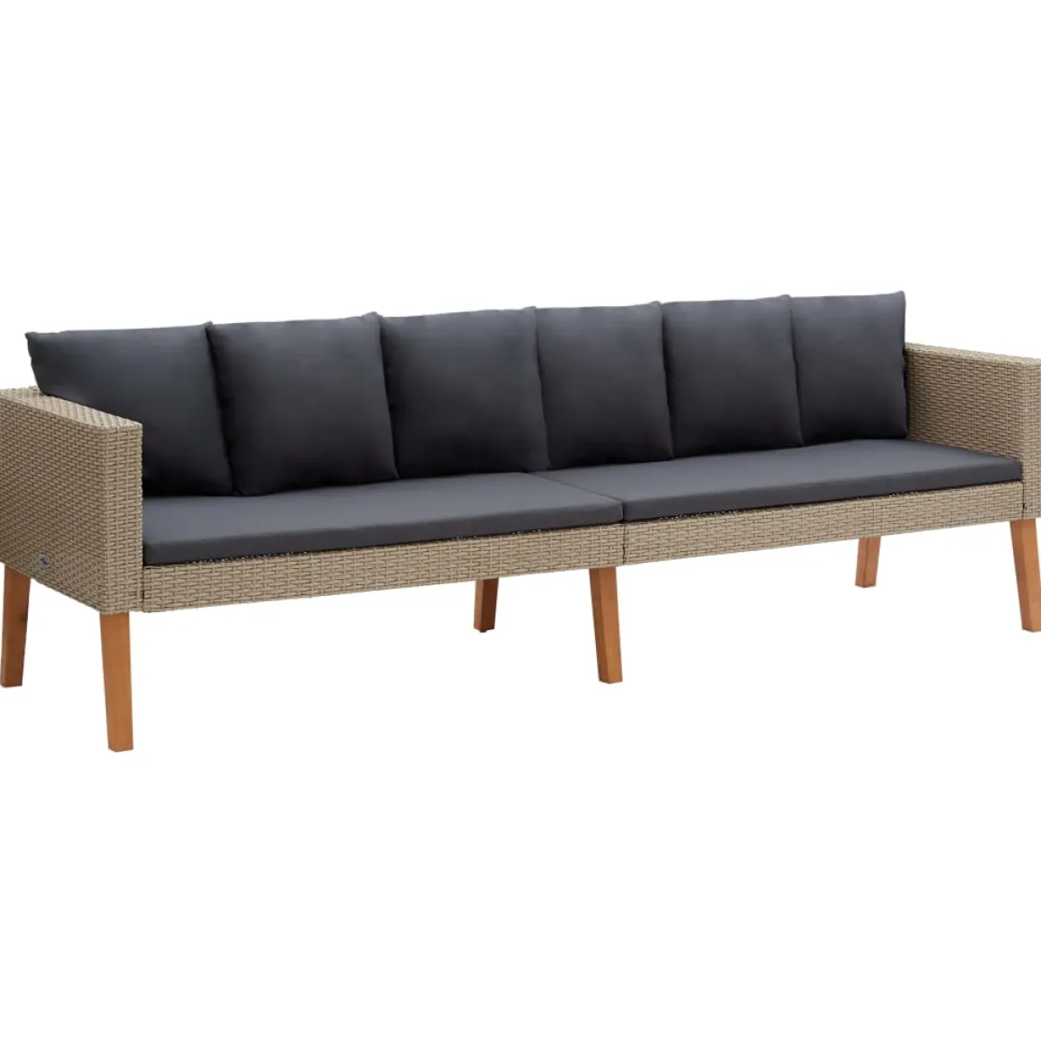 Conjunto de jardín 2 sofás+2 sillones+1 mesa