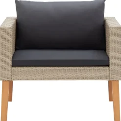 Conjunto de jardín 2 sofás+2 sillones+1 mesa