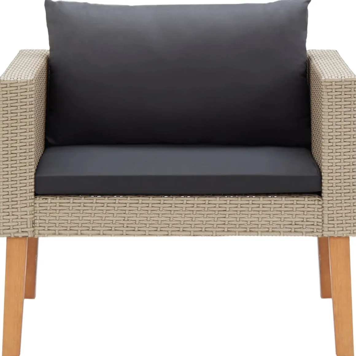 Conjunto de jardín 2 sofás+2 sillones+1 mesa