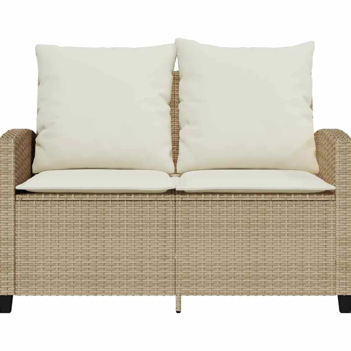 Conjunto de jardín Abril sofá doble + mesa
