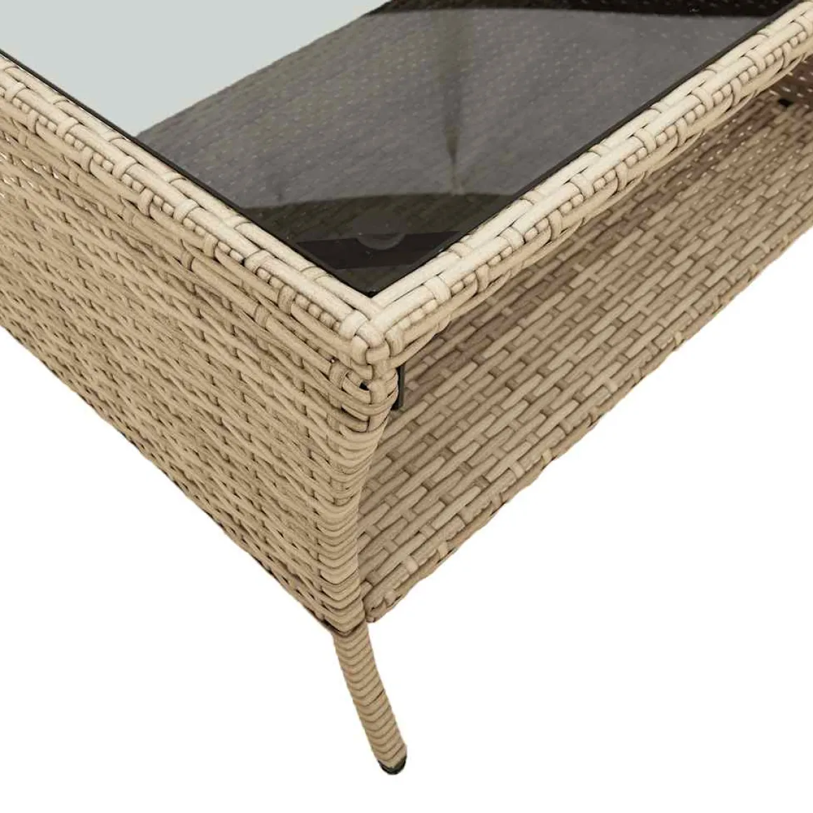 Conjunto de jardín Abril sofá doble + mesa