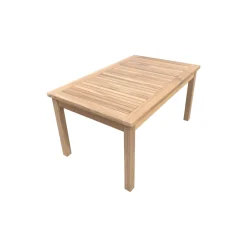 Conjunto de jardín Acacia sofá + 2 sillas + mesa natural/gris