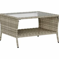 Conjunto de jardín Aracar sofá doble + mesa