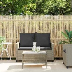 Conjunto de jardín Aracar sofá doble + mesa