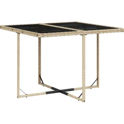 Conjunto de jardín Bombay mesa + 4 sillones + cojines