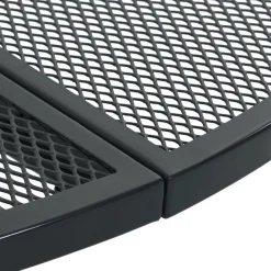 Conjunto de jardín Brulle 4 sillas + mesa antracita