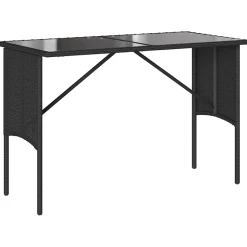Conjunto de jardín Cadier sofá doble con mesa y banco