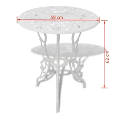 Conjunto de jardín Clara 3 piezas diseño robusto