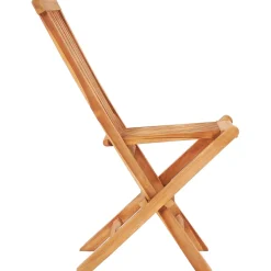 Conjunto de jardín Eydon 2 sillas + mesa madera de teca