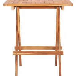 Conjunto de jardín Eydon 2 sillas + mesa madera de teca