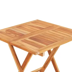 Conjunto de jardín Eydon 2 sillas + mesa madera de teca
