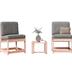Conjunto de jardín Hermes 2 sillones + 1 mesa