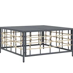 Conjunto de jardín Laos 2 sillones + mesa