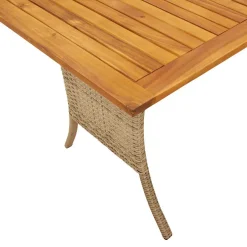 Conjunto de jardín Mayo sofá triple + mesa