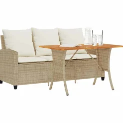 Conjunto de jardín Mayo sofá triple + mesa