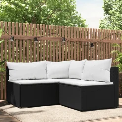 Conjunto de jardín Millor 3 piezas 57,5x126x126 cm