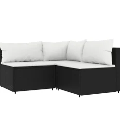 Conjunto de jardín Millor 3 piezas 57,5x126x126 cm