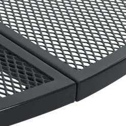 Conjunto de jardín Sartie 6 sillas + mesa negro