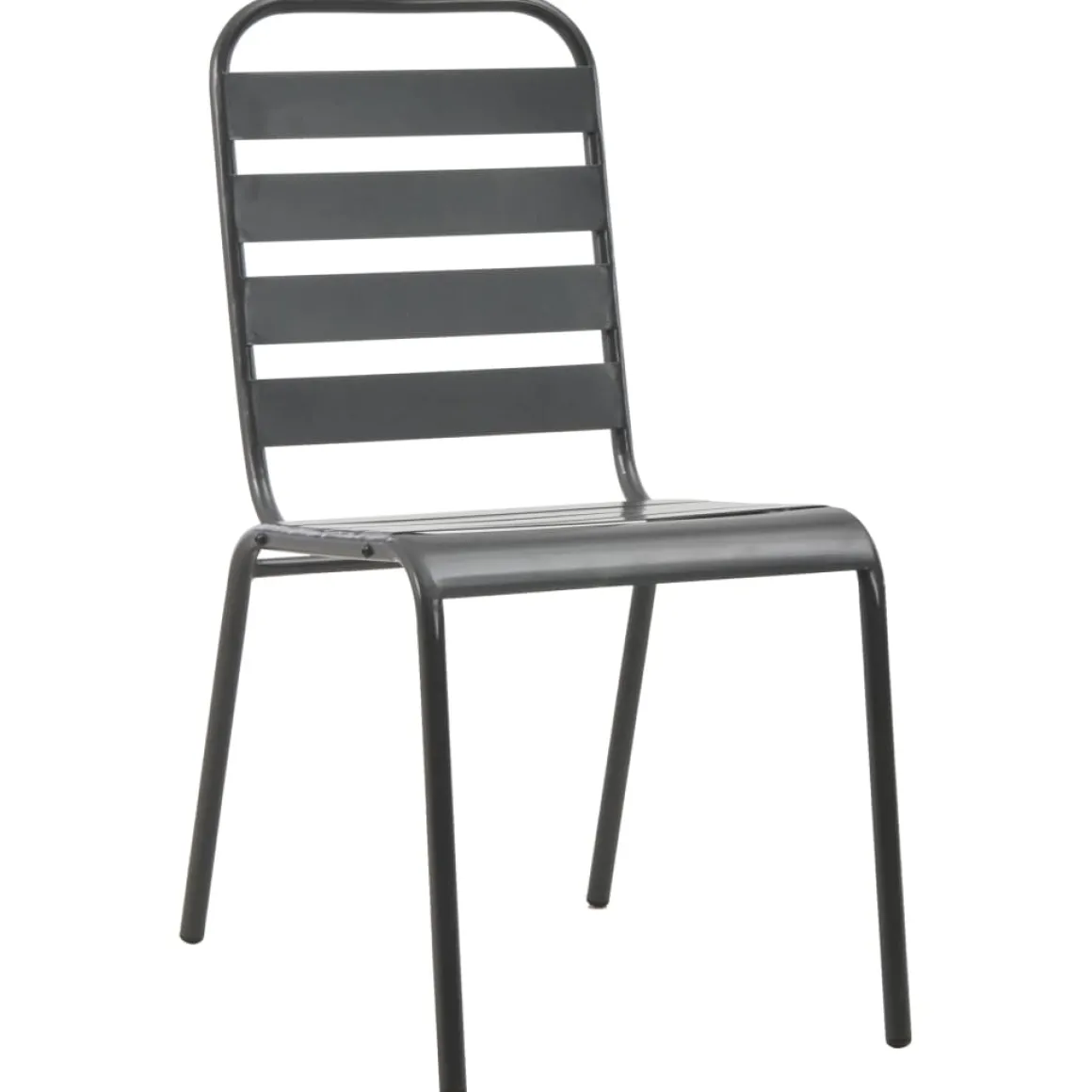 Conjunto de jardín Sartie 6 sillas + mesa negro