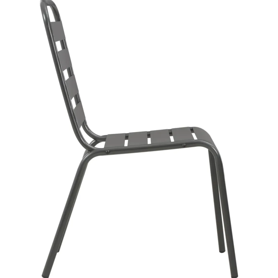 Conjunto de jardín Sartie 6 sillas + mesa negro