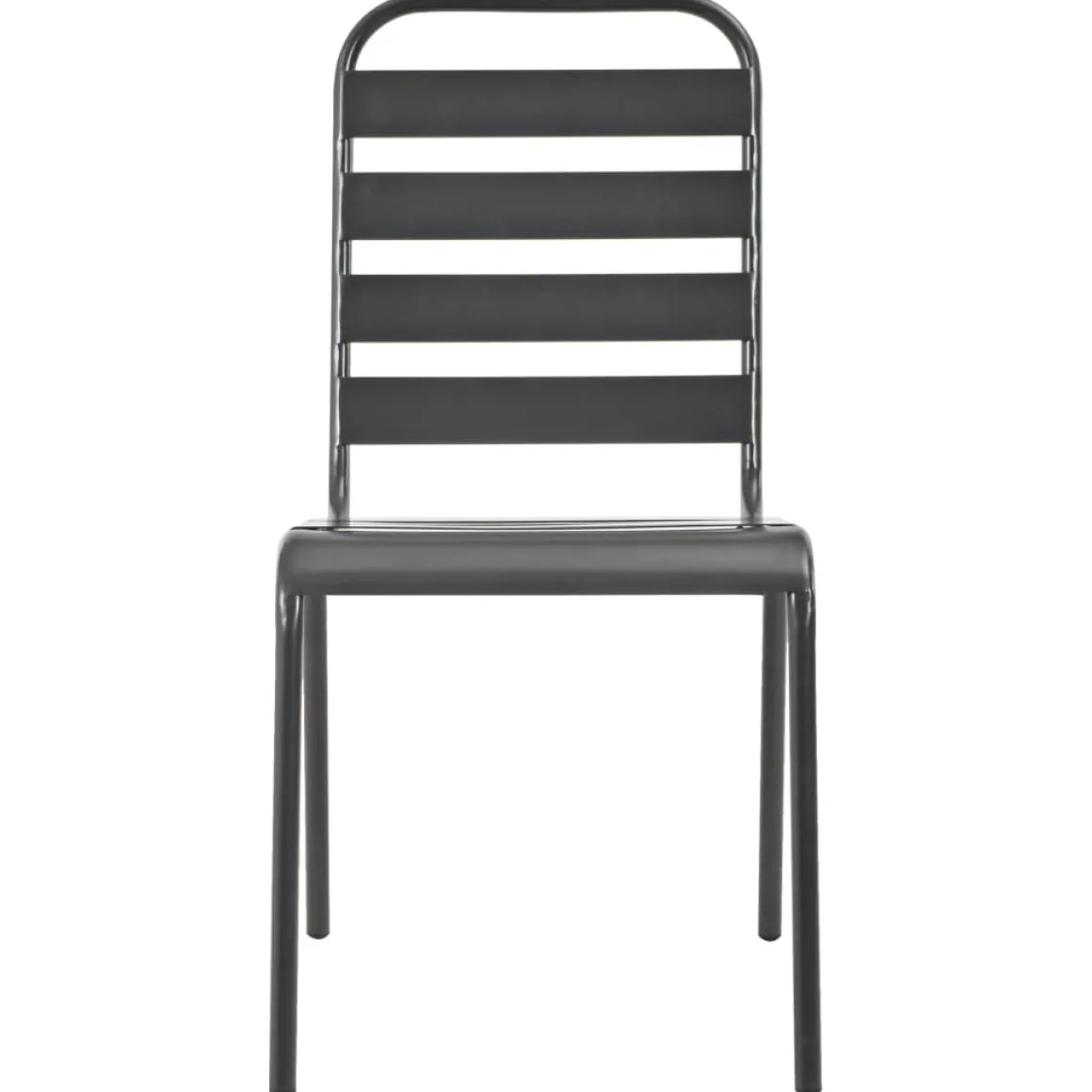 Conjunto de jardín Sartie 6 sillas + mesa negro