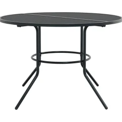 Conjunto de jardín Sartie 6 sillas + mesa negro